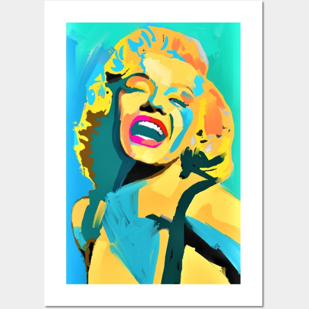 marilyn monroe Wall Art by mailsoncello